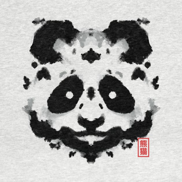 Rorschach Panda by Tobe Fonseca by Tobe_Fonseca